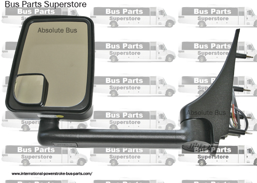 Velvac Bus & RV Side View Mirror Left Side Power. Shuttle Bus Mirror. 2003 and Up. Ford Econoline.